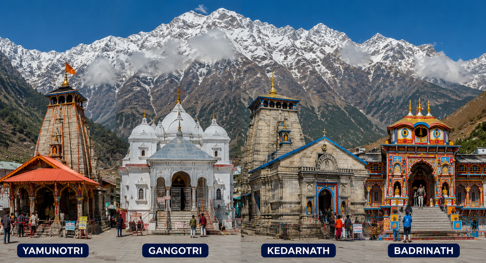 Teen Dham Yatra